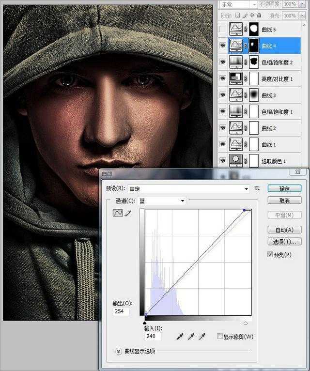 ‘在Photoshop中调出人物照片高质量的HDR效果‘