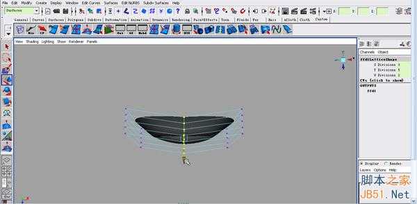 MAYA NURBS制作高精度生物模型详解 脚本之家 MAYA建模教程