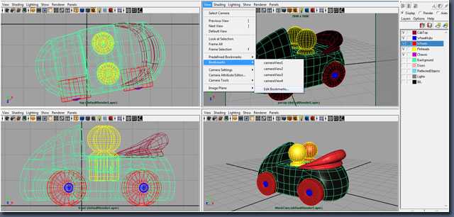 maya打造逼真车子玩具 脚本之家 MAYA建模教程karina, moreno, torres, toy, streamliner, car, childrens, toys, texturing, parts, model,