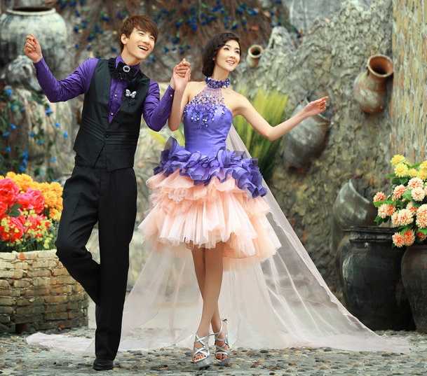 ‘Photoshop合成唯美梦幻的的秋季婚片‘