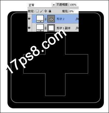 ‘photoshop设计制作谷歌风格加号图标‘