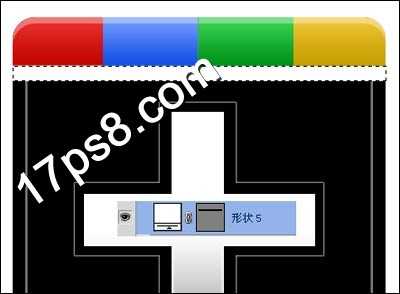 ‘photoshop设计制作谷歌风格加号图标‘