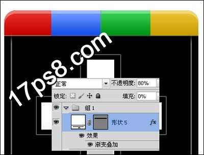 ‘photoshop设计制作谷歌风格加号图标‘
