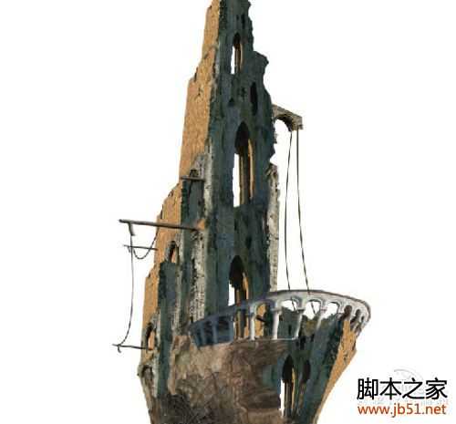 ‘Photoshop合成死海幽灵鬼船‘