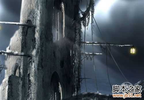 ‘Photoshop合成死海幽灵鬼船‘