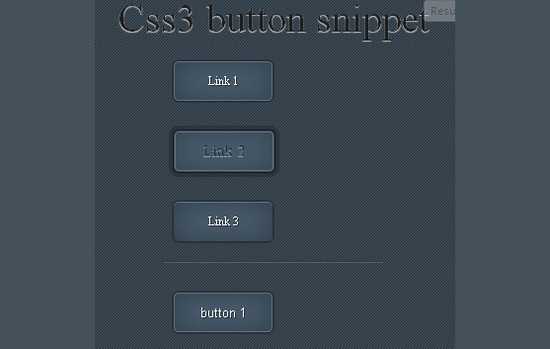 分享25个CSS3动画按钮和菜单教程