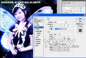 PhotoShop营造梦幻效果_神秘园中的精灵_脚本之家jb51.net整理转载