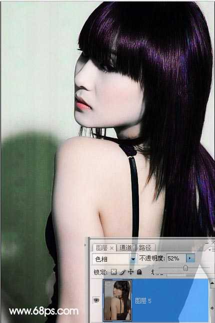 Photoshop调色教程:MM的惊艳之美