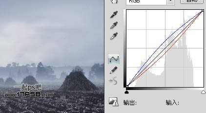 ‘photoshop合成恐怖幽灵稻草人效果‘