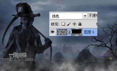 ‘photoshop合成恐怖幽灵稻草人效果‘