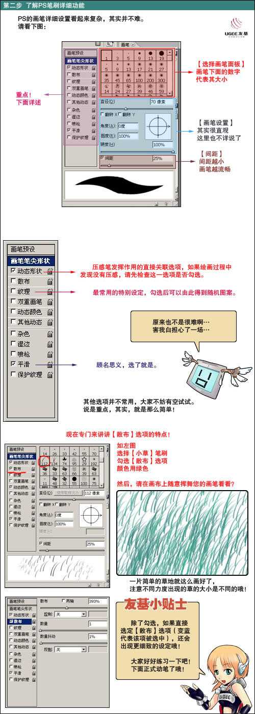 Photoshop教程:手绘CG漫画