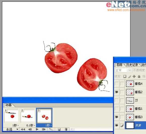 Imageready制作刀切西红柿动画效果图_脚本之家jb51.net整理