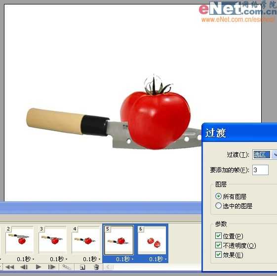 Imageready制作刀切西红柿动画效果图_脚本之家jb51.net整理