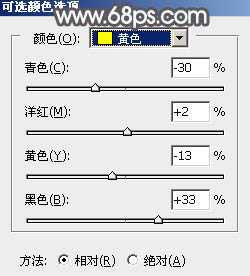 ‘Photoshop调出给唯美的中性暖褐色树边美女图片‘