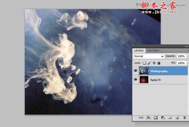‘Photoshop绘制出梦幻绚丽光线效果‘