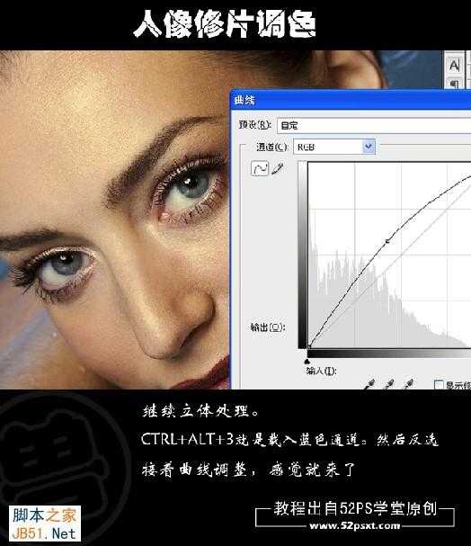 ‘PS为商业人像调色修片‘