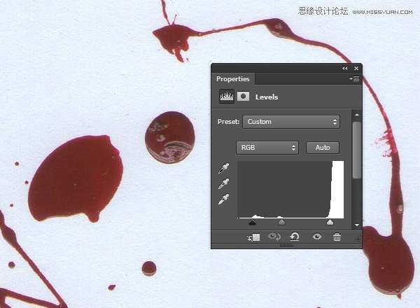 ‘Photoshop纯手工创建高清晰血迹喷溅效果笔刷教程‘