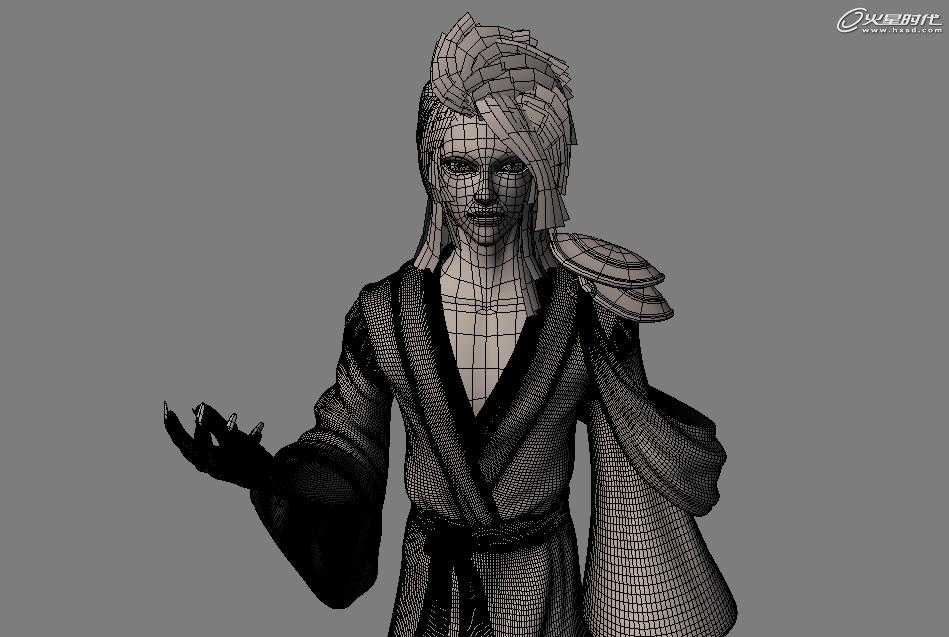 3DSMAX渲染火焰法师 脚本之家 3DSMAX渲染教程