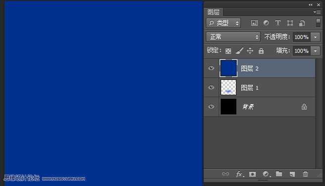 ‘Photoshop制作梦幻绚丽的蓝色放射光束效果图‘