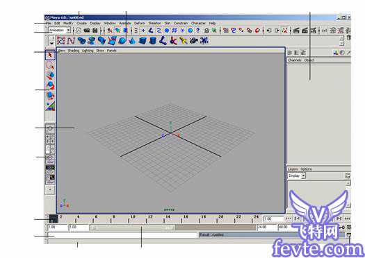Maya 7.0 界面介绍 脚本之家 MAYA入门教程