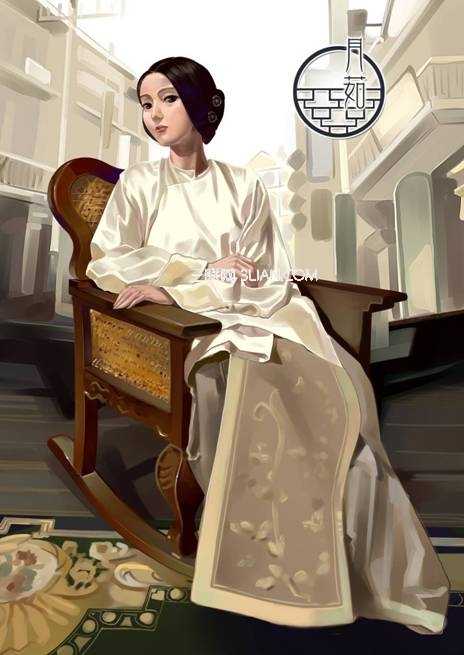 ‘Photoshop鼠绘漂亮的古代美女‘