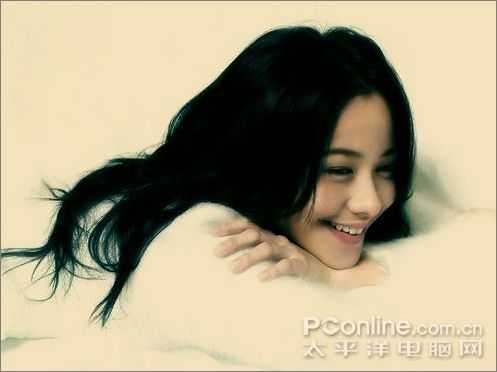 Photoshop制作美女林嘉欣爱情怀旧签名名