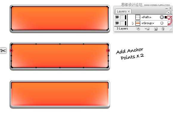 Illustrator实例教程：使用3D效果制作网页按钮,破洛洛