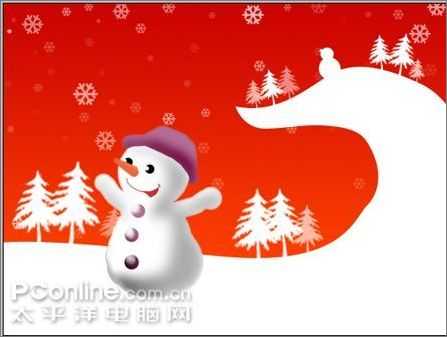 Photoshop制作圣诞主题壁纸教程_脚本之家jb51.net转载