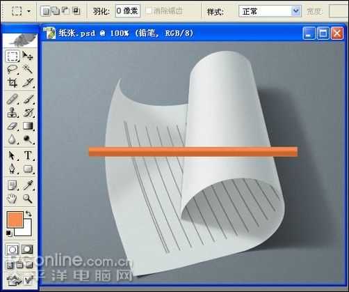 Photoshop鼠绘逼真的铅笔和纸张_脚本之家jb51.net转载