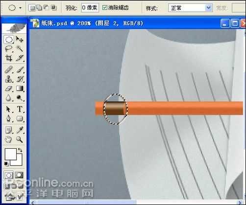 Photoshop鼠绘逼真的铅笔和纸张_脚本之家jb51.net转载