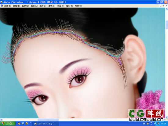 ‘PS鼠绘美丽新娘‘