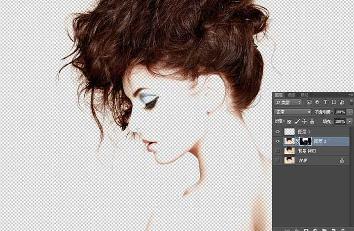 ‘Photoshop将的美女与风景制作出梦幻双重曝光效果‘