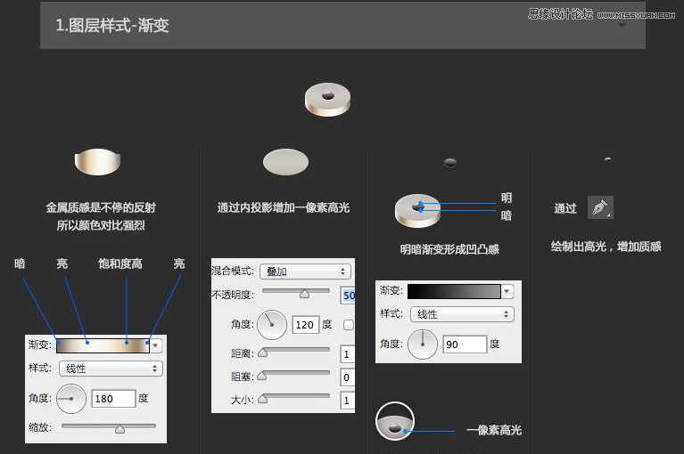 ‘Photoshop绘制一个水蓝色立体质感的电池ICON图标‘