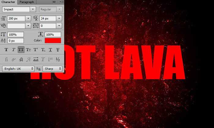 ‘photoshop利用图层样式和火焰素材制作超酷的火焰立体字‘