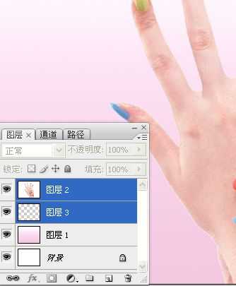 ‘Photoshop使用另类方法给手抠图‘