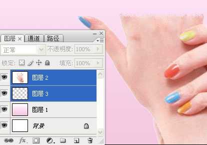 ‘Photoshop使用另类方法给手抠图‘