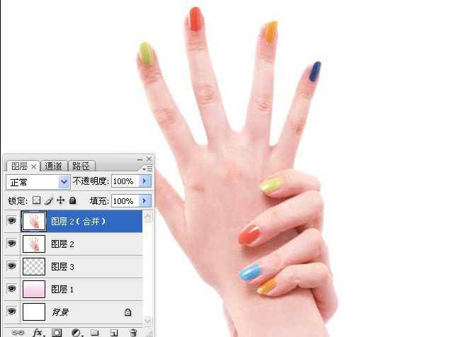 ‘Photoshop使用另类方法给手抠图‘