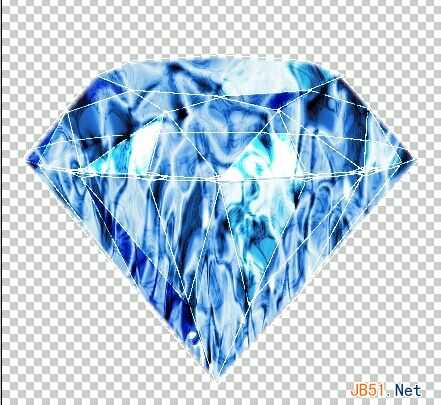 ‘运用Photoshop滤镜功能画钻石教程‘