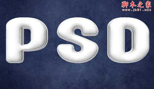 ‘photoshop设计打造出清爽的塑料质感立体文字效果