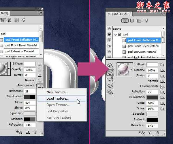 ‘photoshop设计打造出清爽的塑料质感立体文字效果