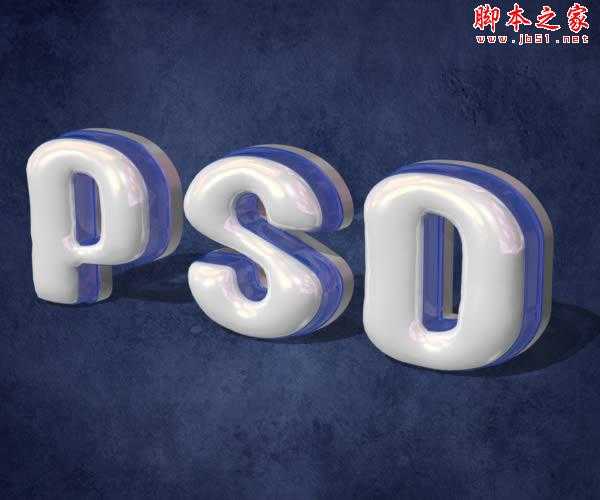 ‘photoshop设计打造出清爽的塑料质感立体文字效果