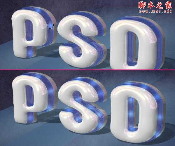 ‘photoshop设计打造出清爽的塑料质感立体文字效果