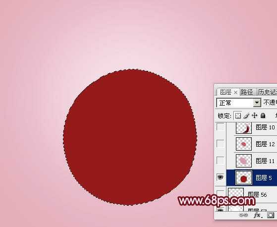 ‘Photoshop绘画一颗逼真的红色布林‘