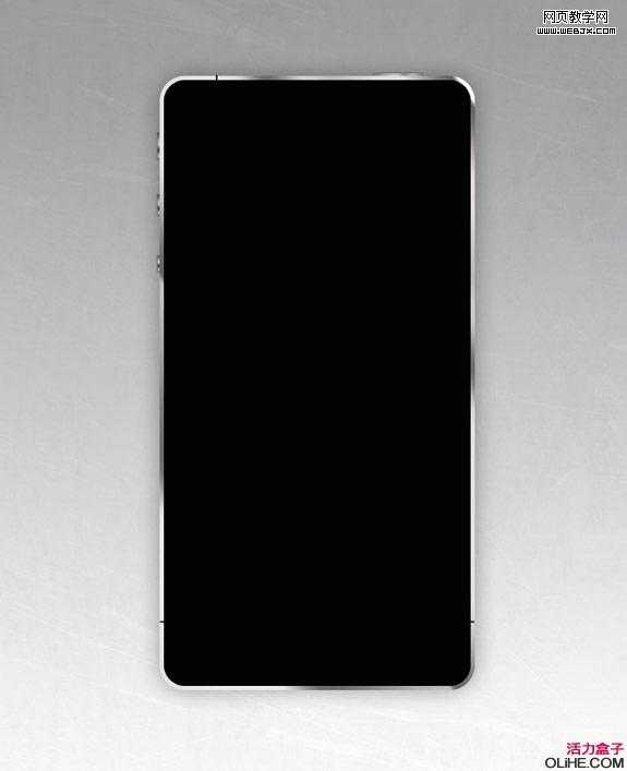 ‘Photoshop绘制出精细的iphone4手机界面效果‘