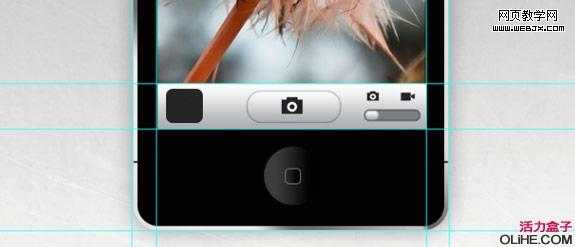 ‘Photoshop绘制出精细的iphone4手机界面效果‘
