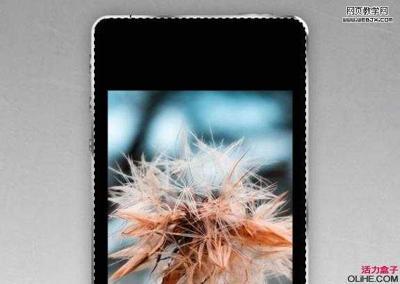 ‘Photoshop绘制出精细的iphone4手机界面效果‘