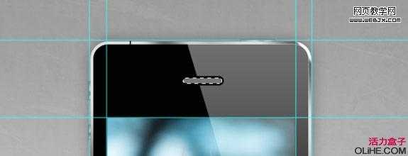 ‘Photoshop绘制出精细的iphone4手机界面效果‘