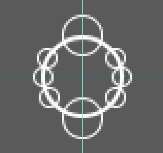 ‘Photoshop自制细腻漂亮的黑白几何图案‘