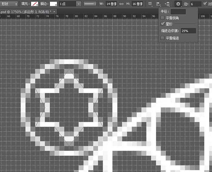 ‘Photoshop自制细腻漂亮的黑白几何图案‘