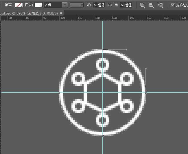 ‘Photoshop自制细腻漂亮的黑白几何图案‘